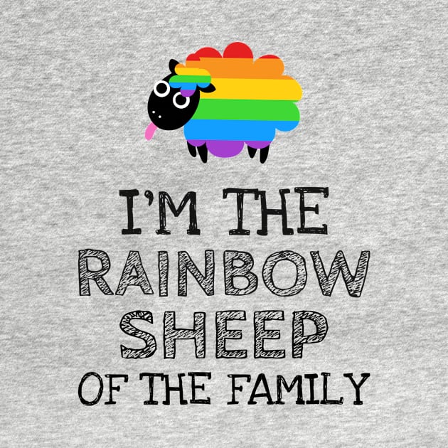 Rainbow Sheep by Celebrate your pride